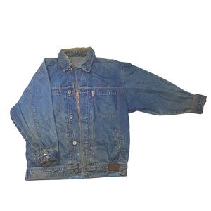 Vintage Fat Albert’s “Brown Hornet” Denim FUBU Jacket